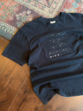 Vintage Y2K Nike Shox Spellout Logo Black Graphic T-Shirt Size XL