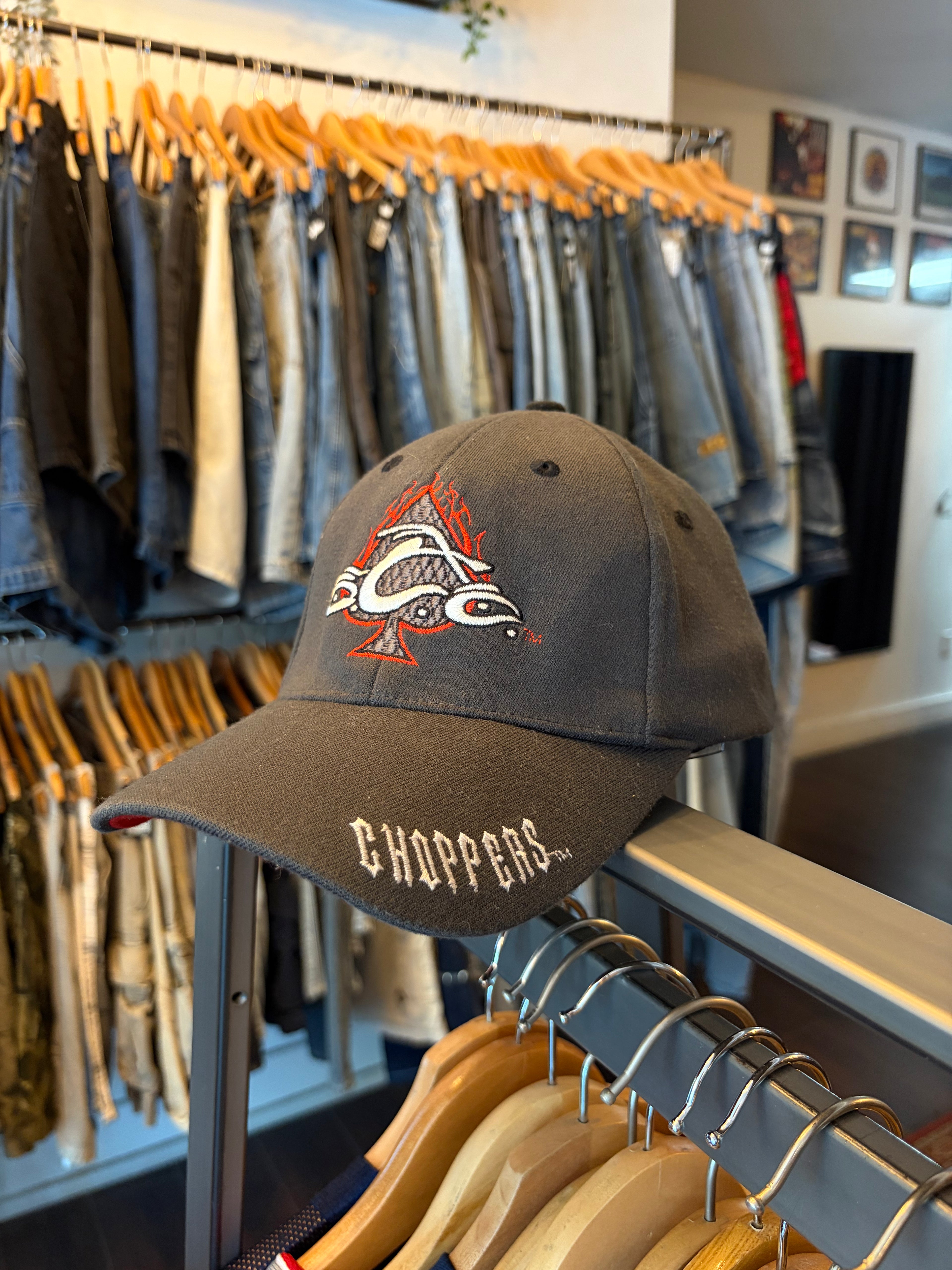 Vintage Orange County Choppers Embroidered Logo Flexfit Hat OSFA