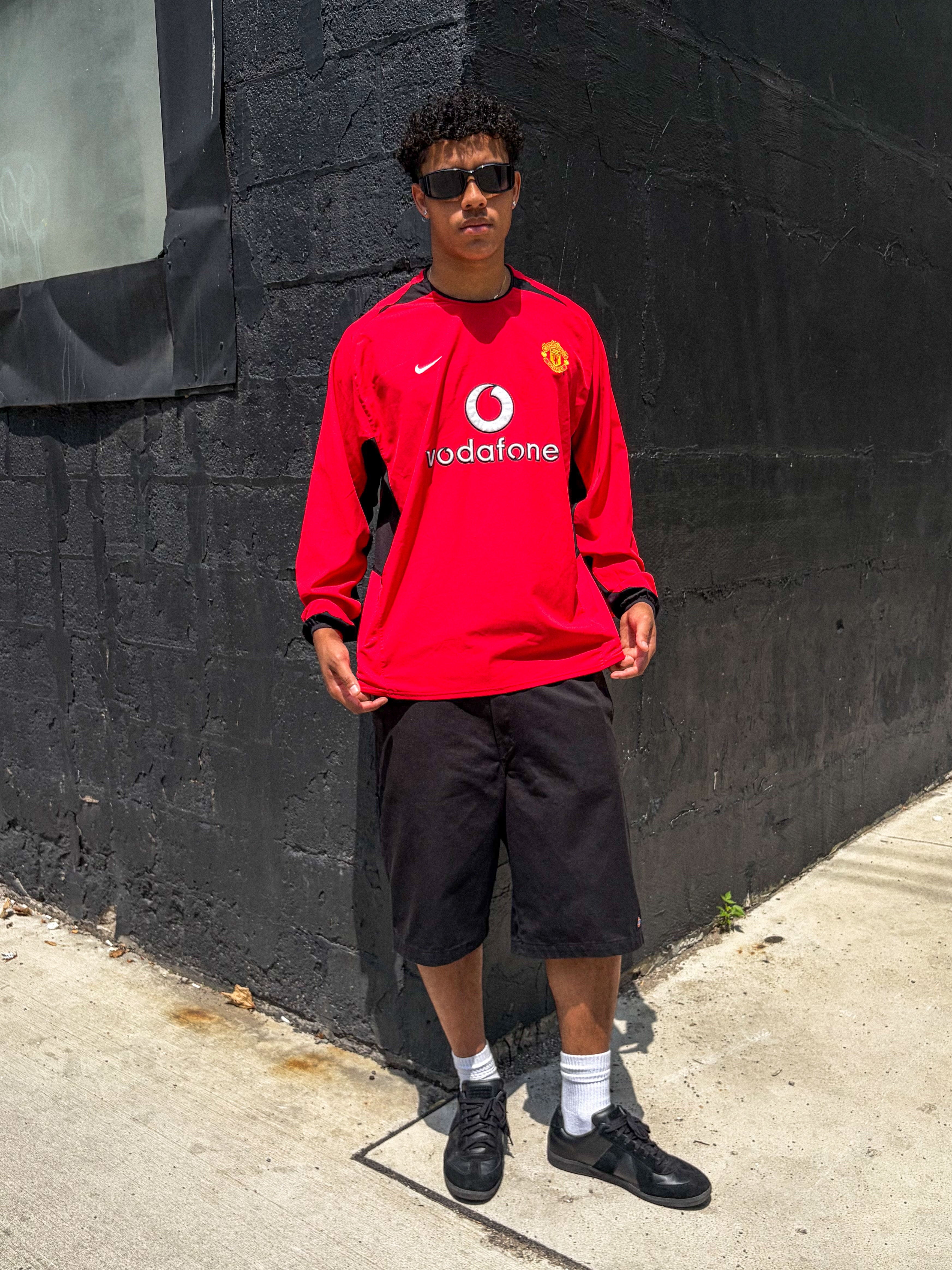 Vintage 2004 Manchester United Home Nike Soccer Jersey Size 2XL