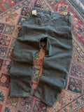 Vintage Levis 540 Brown Tab Relaxed Fit Green Denim Pants Size 41