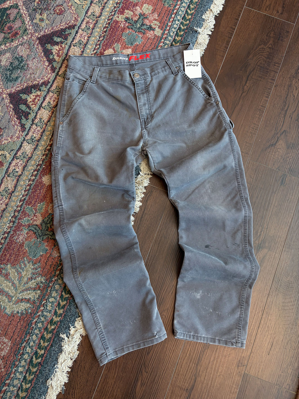 Vintage Dickies Flex Canvas Workwear Carpenter Pants Size 33