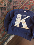 Vintage 90s Kentucky Wildcats NCAA Big Logo Graphic Sweatshirt Size Large