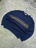 Vintage 90s Reebok Golf Embroidered Tonal Logo Pullover Knit Sweater Size Large