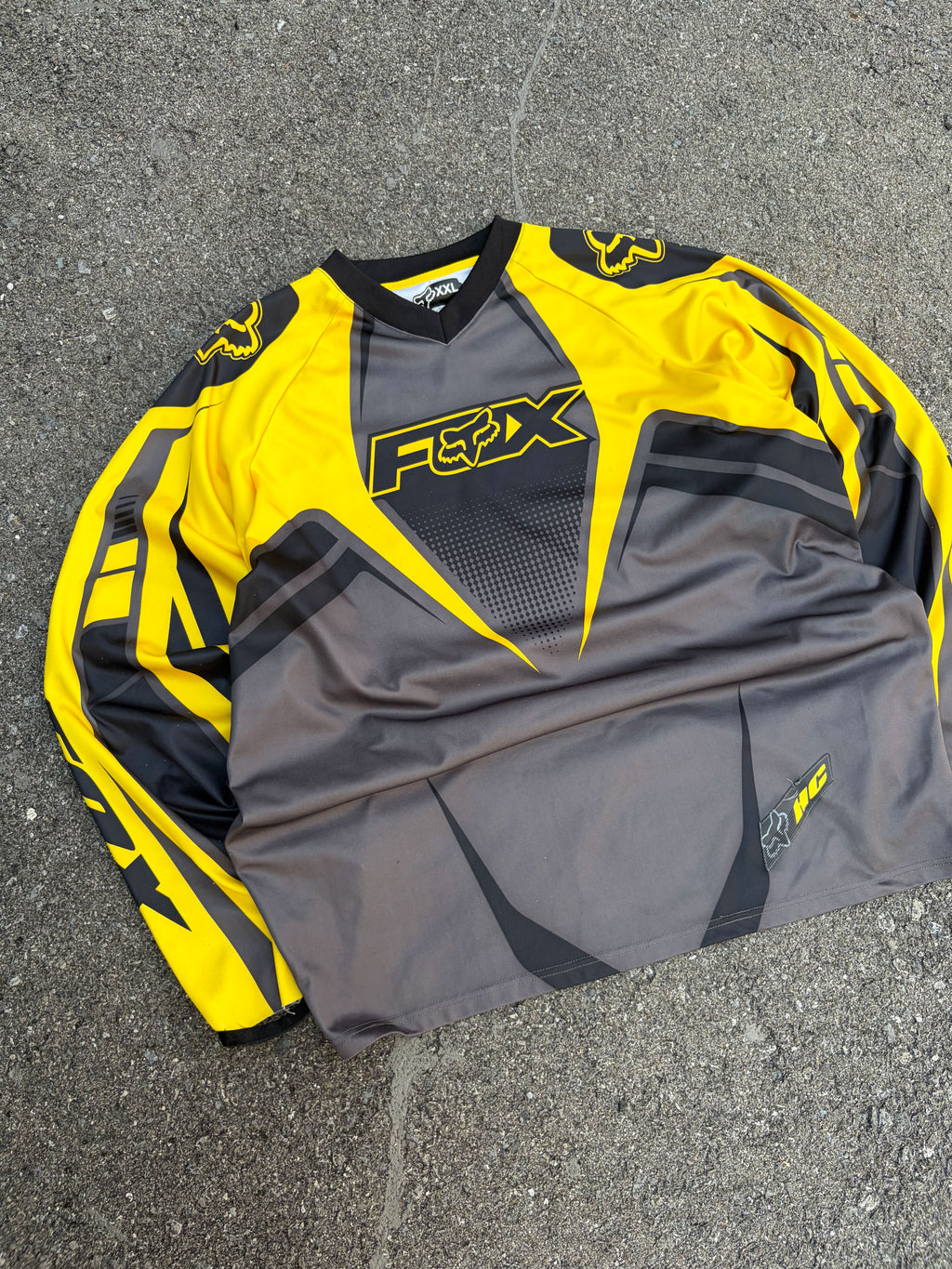 Vintage Fox Racing HC Motocross Long Sleeve Jersey Size 2XL