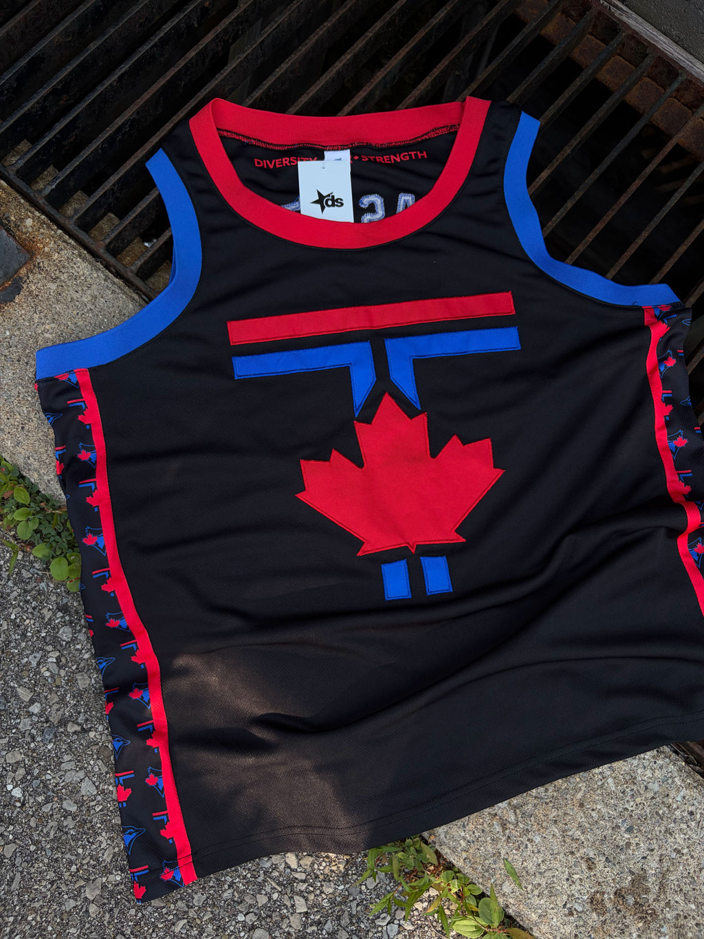 Chris Bassit #40 Toronto Blue Jays MLB City Connect Basketball Jersey Size XL