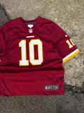 Vintage Robert Griffin III Washington Redskins NFL Nike Football Jersey Sz Large