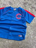 Vintage Chicago Cubs MLB Nike Embroidered Logo Baseball Jersey Size XL YOUTH