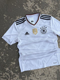 Vintage Adidas Germany National Team Embroidered Soccer Jersey Size Small