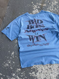 Vintage 90s Bad Boys Always Win Logo Graphic T-Shirt Size Large