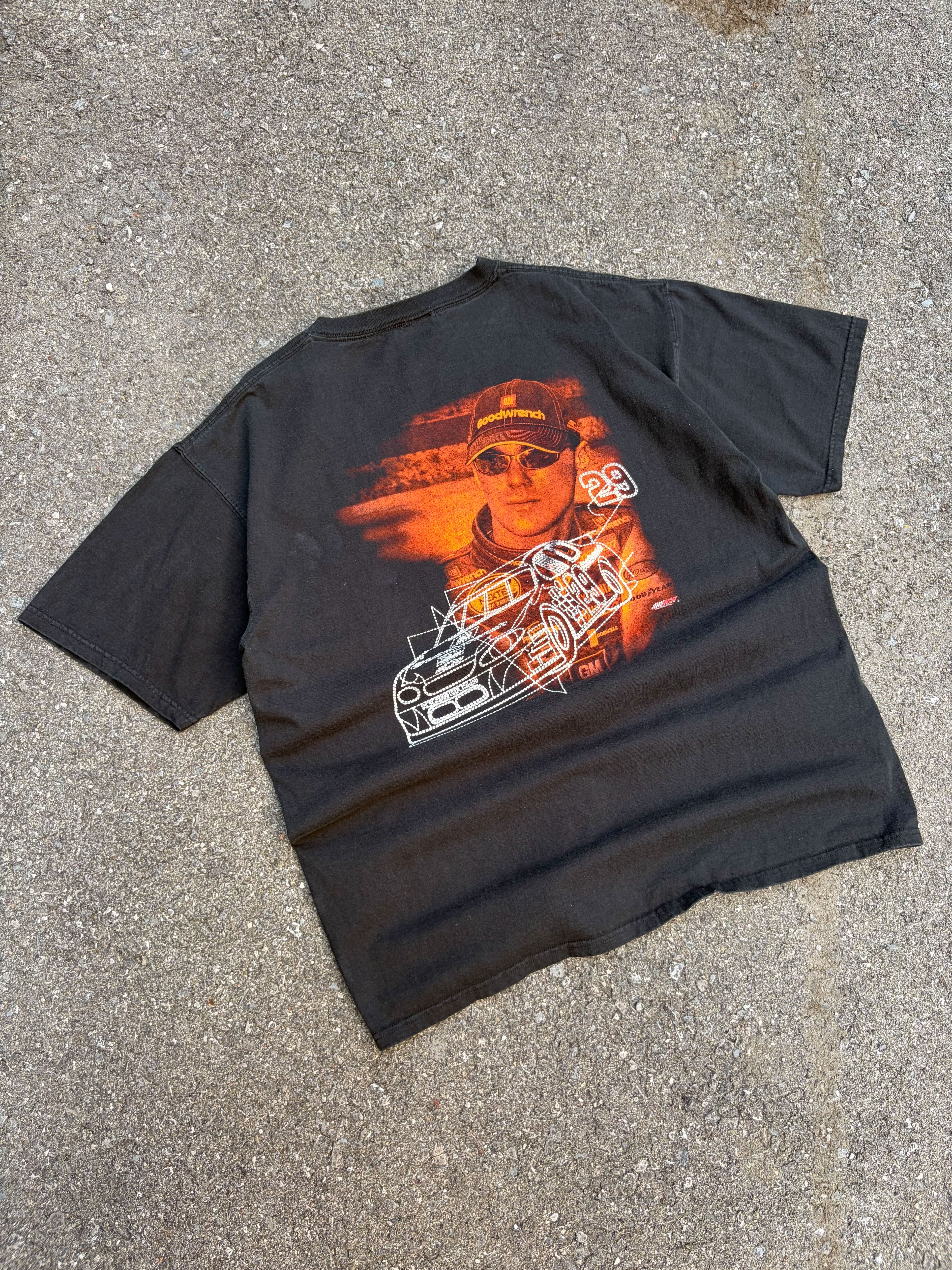 Vintage Kevin Harvick #29 Nascar Goodwrench Racing Graphic T-Shirt Size XL