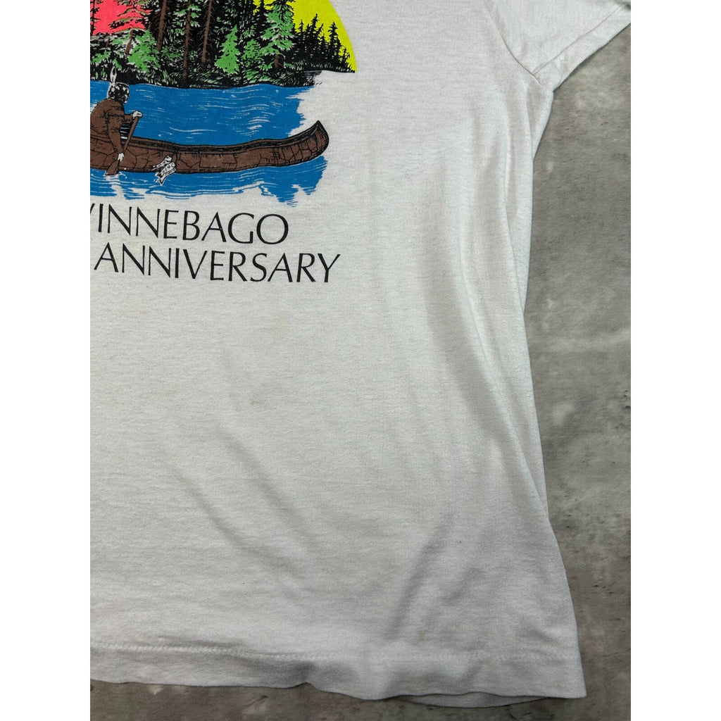 Vintage 1980s Winnebago 50th Anniversary Nature Destination T-Shirt Size Medium