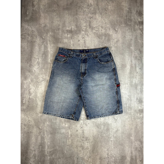 Vintage US Polo Assn. Medium Wash Denim Workwear Carpenter Shorts Size 38