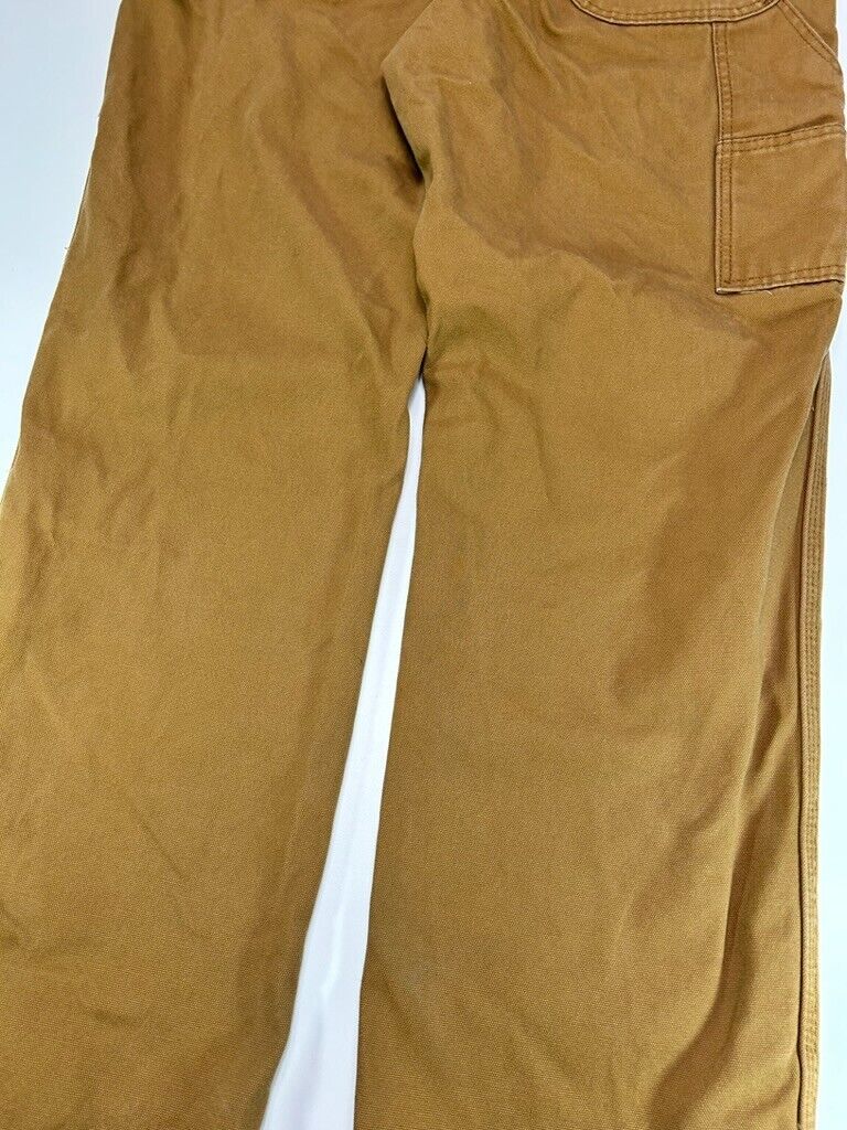 Dickies Canvas Workwear Carpenter Pants Size 36 Tan