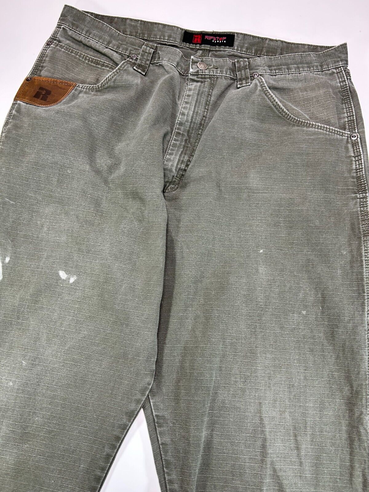 Wrangler Riggs Ripstop Canvas Workwear Carpenter Pants Size 38W