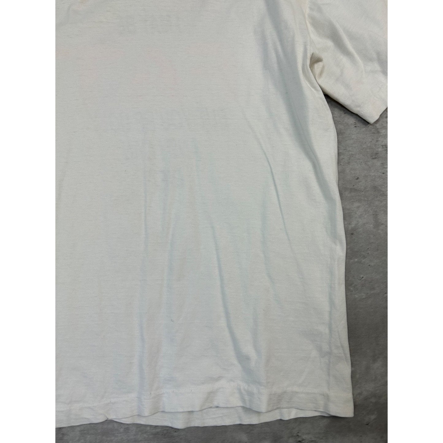 Vintage 90s I May Be Fat But You're Ugly Comedy Slogan Graphic T-Shirt Size XL