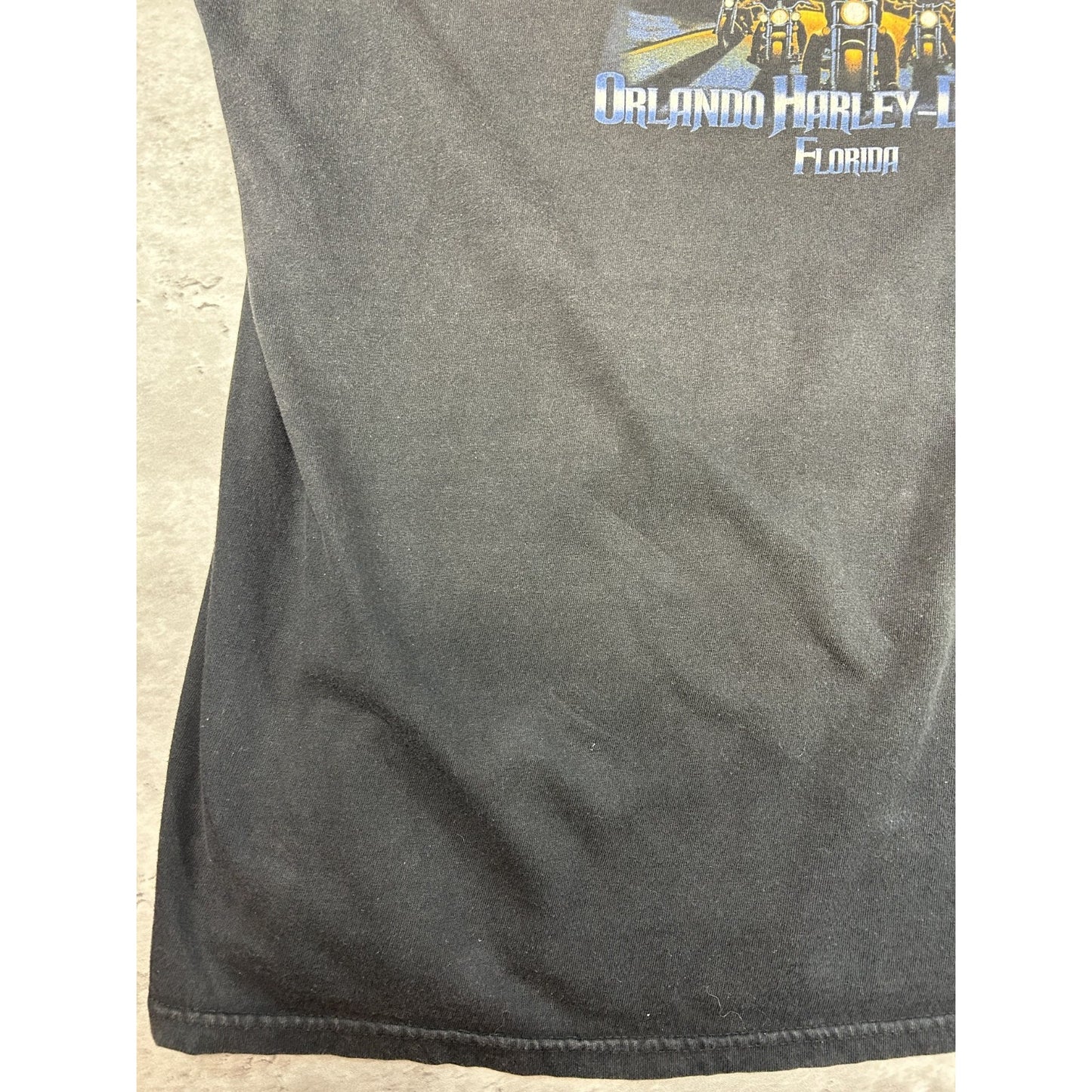 Harley Davidson Motorcycles Daytona BIke Week Graphic T-Shirt Size XL Black