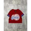 Vintage Womens Los Angeles Clippers NBA Graphic Logo Baby Jersey Size Small