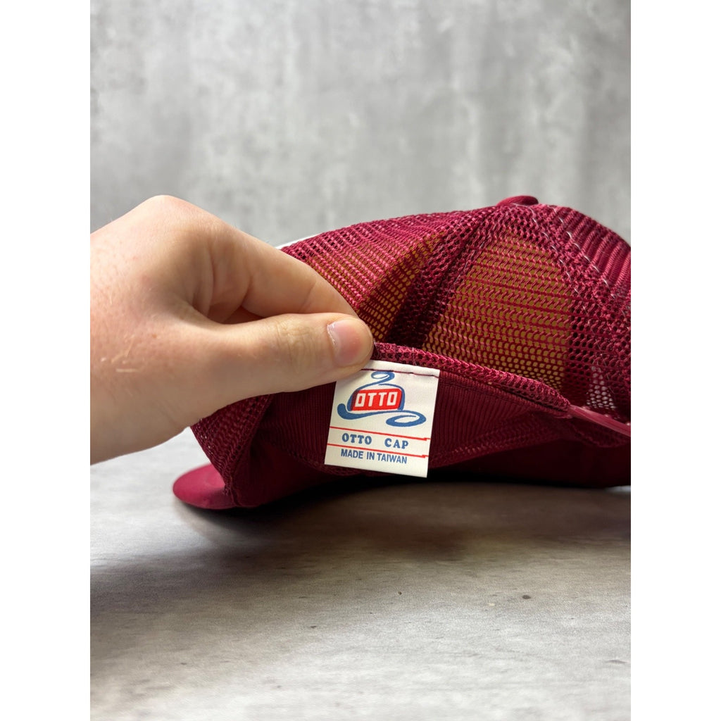 Vintage Best Transit Mix Concrete Truck Graphic Trucker Snapback Hat OSFA