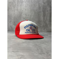 Vintage 80s/90s Piepmeier Oil Co. Spellout Graphic Snapback Hat OSFA