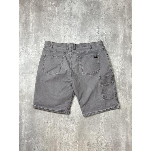 Vintage Dickies Canvas Workwear Five Pocket Shorts Size 38 Gray