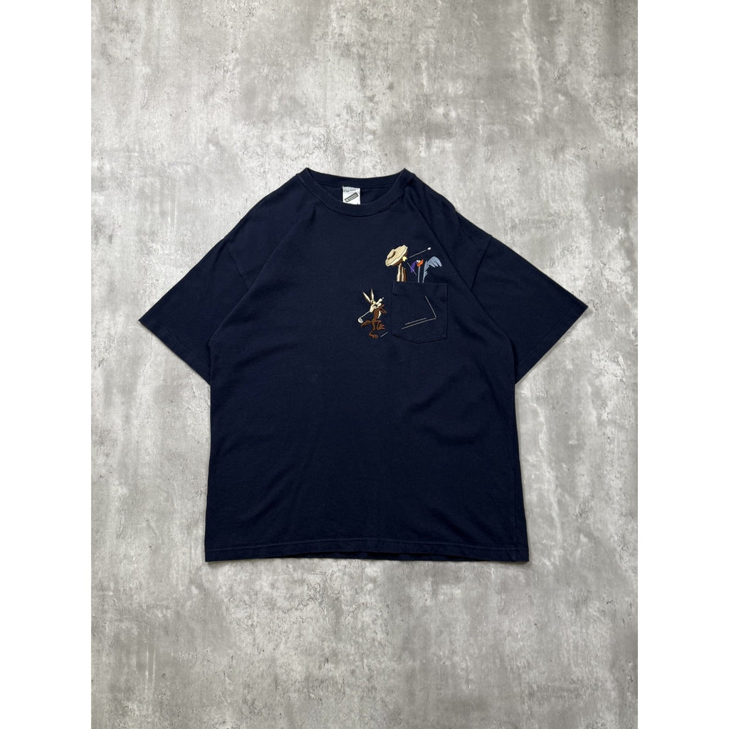 1998 Looney Tunes Cartoon Character Graphic Tv Show Promo T-Shirt Size Large