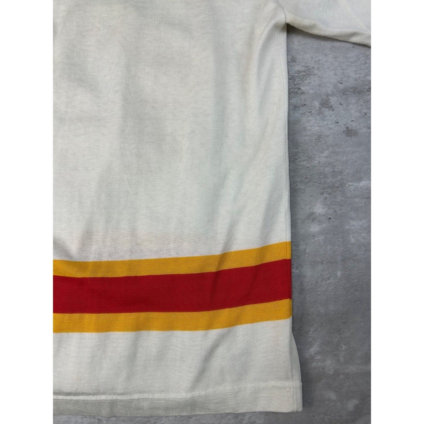 Vintage 70s/80s Calgary Flames NHL Stitched Hockey Jersey Size Small