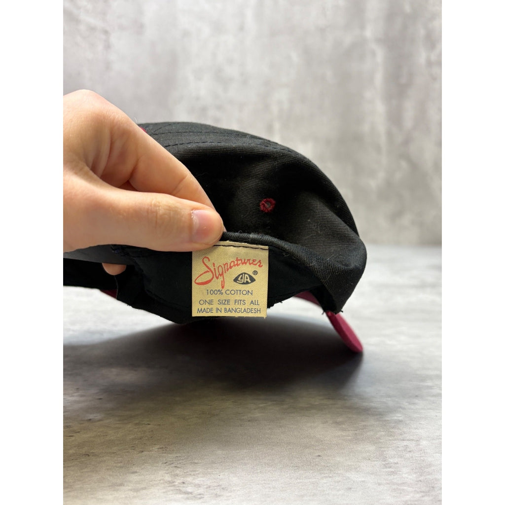 Vintage Arkansas Razorbacks NCAA Embroidered Spellout Snapback Hat OSFA