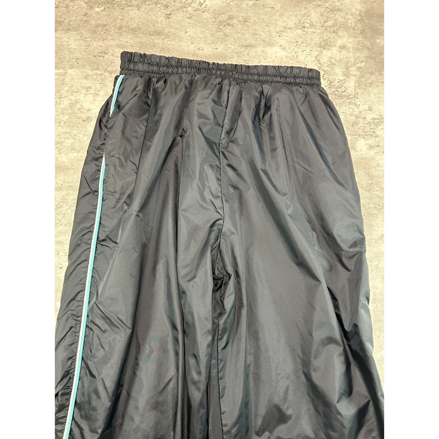 Vintage 90s CS Signature Nylon Track Pants Size Medium Black