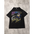 Vintage 1996 Nascar Looney Tunes Taz Cartoon Graphic Black T-Shirt Size Large