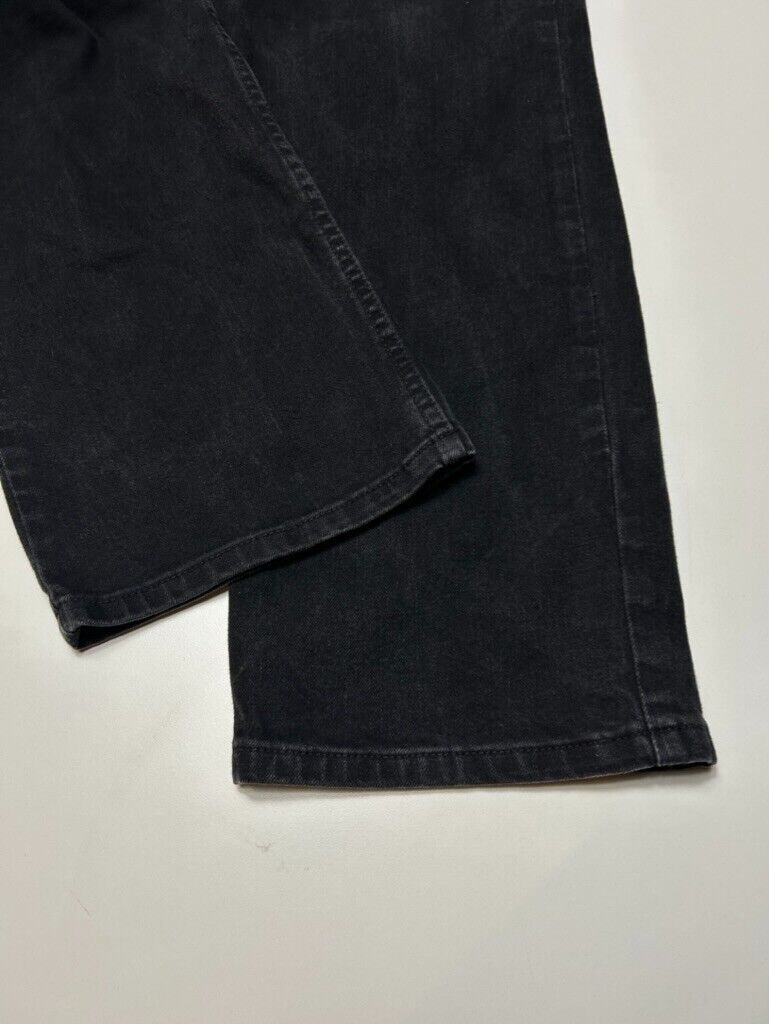 Carhartt Relaxed Fit Black Denim Workwear Pants Size 38W