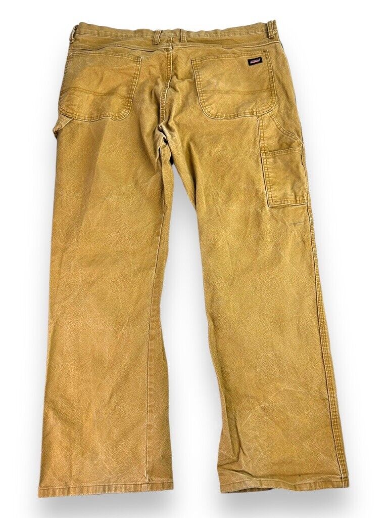 Dickies Canvas Work Wear Carpenter Pants Size 39W Beige