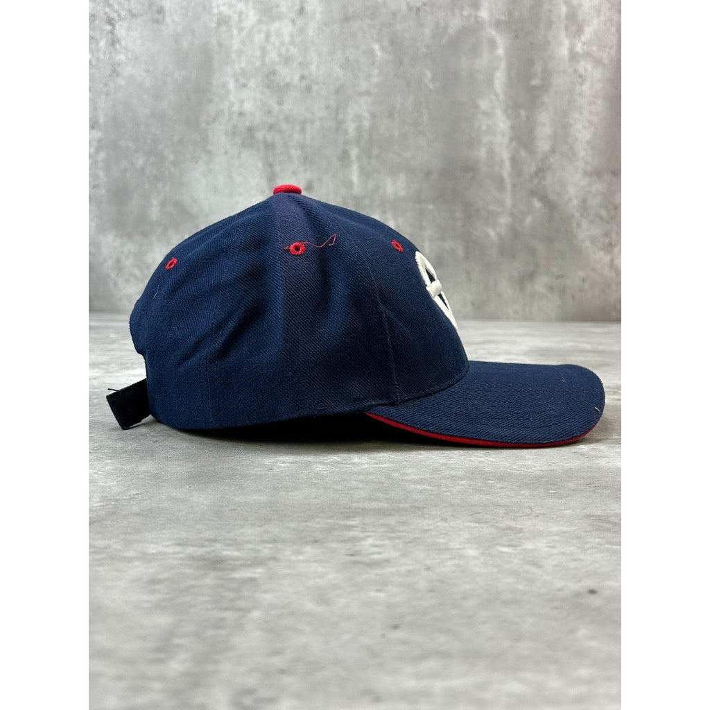 Vintage Y2K Fubu Sport Embroidered Spellout Logo Strapback Hat OSFA