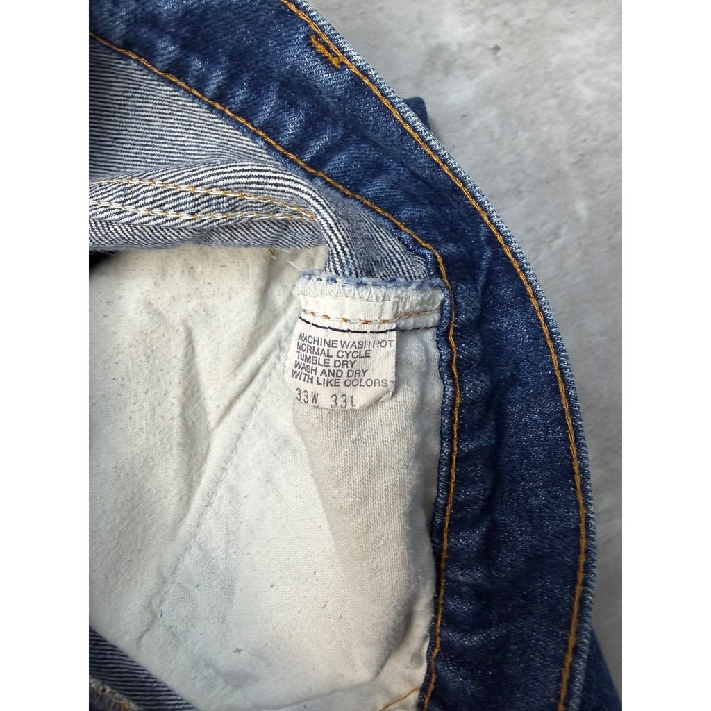 Vintage 90s Levis XX Red Tab Dark Wash Denim Pants Size 32
