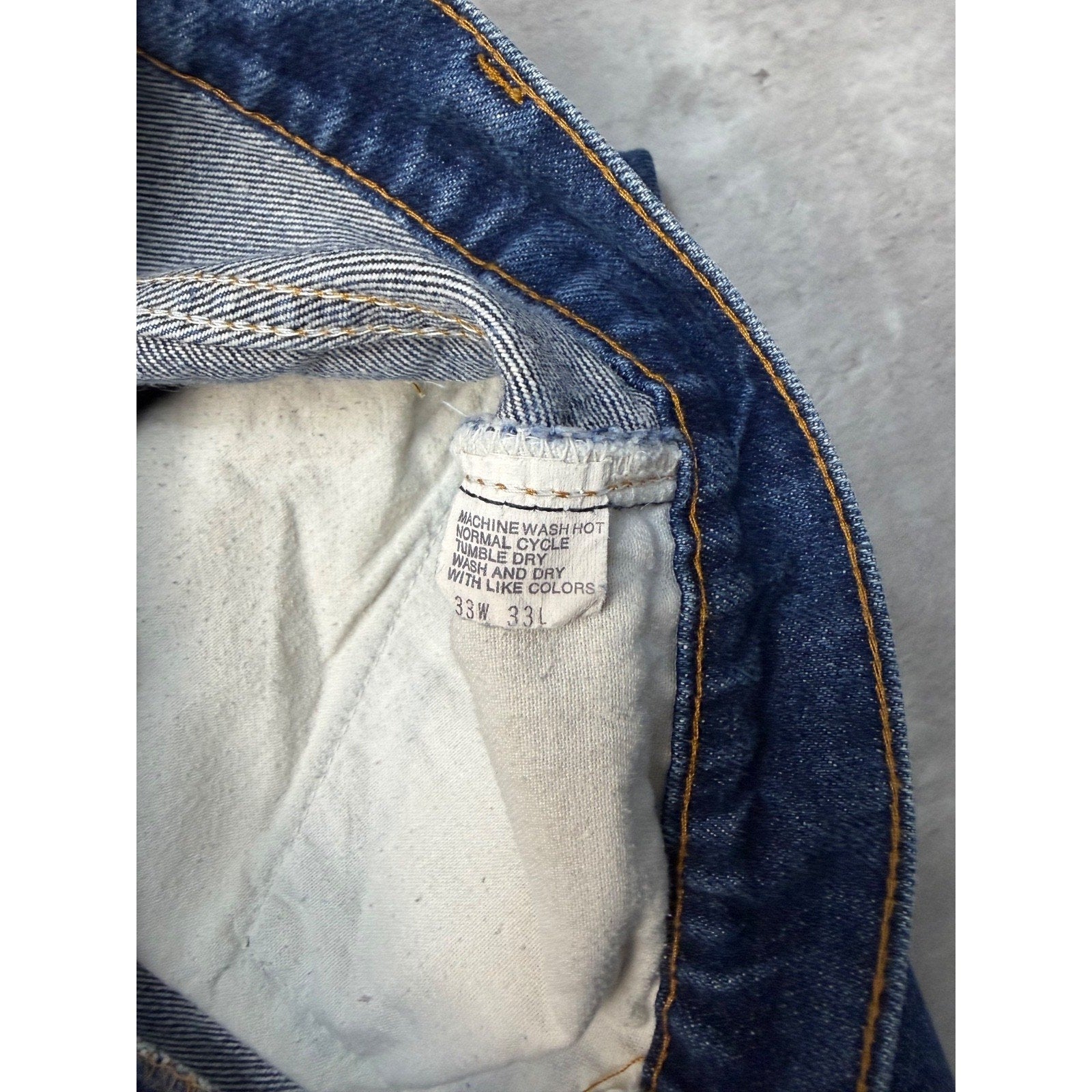 Vintage 90s Levis XX Red Tab Dark Wash Denim Pants Size 32
