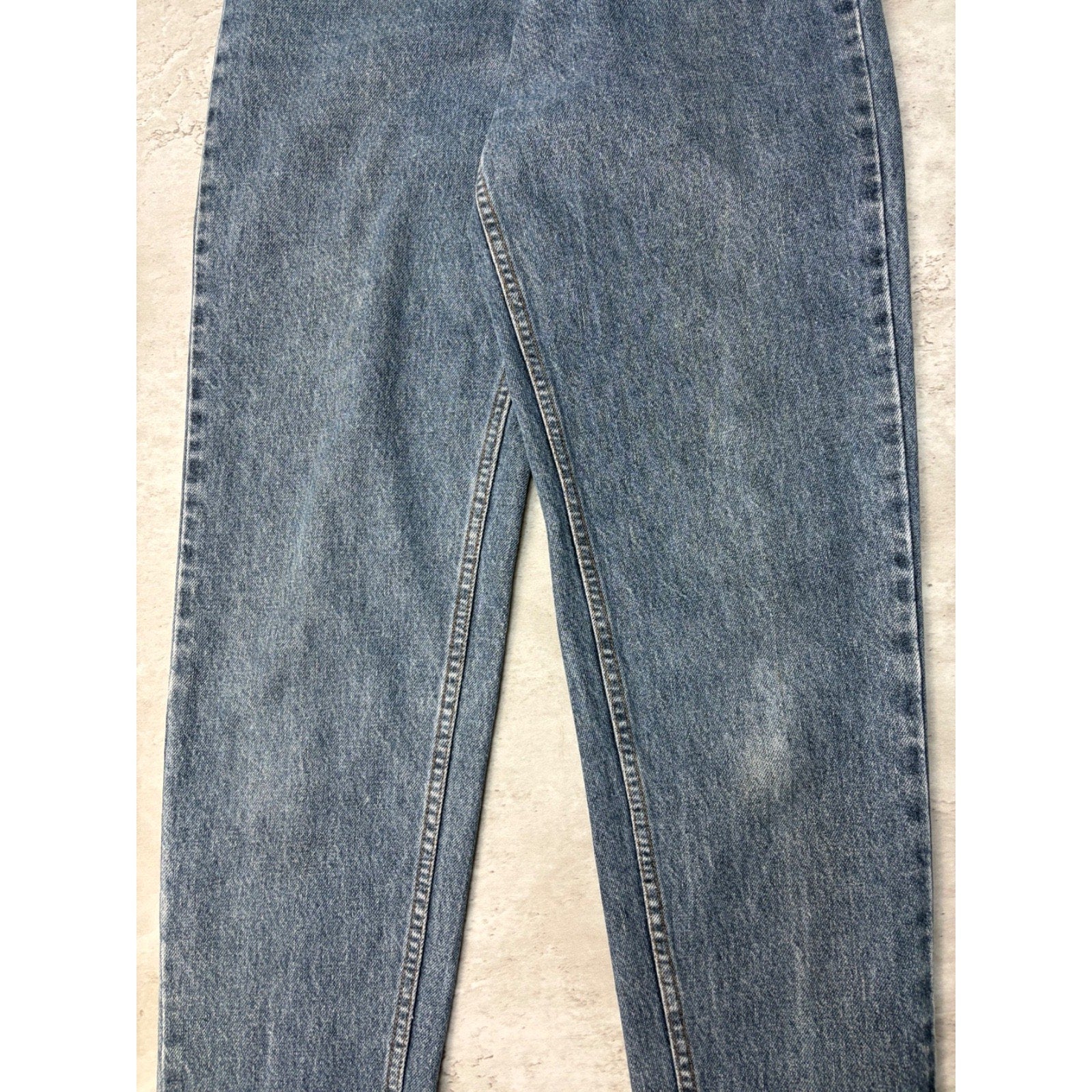 Vintage 90s Levis 816 White Tab Dark Wash Faded Denim Pants Size 27