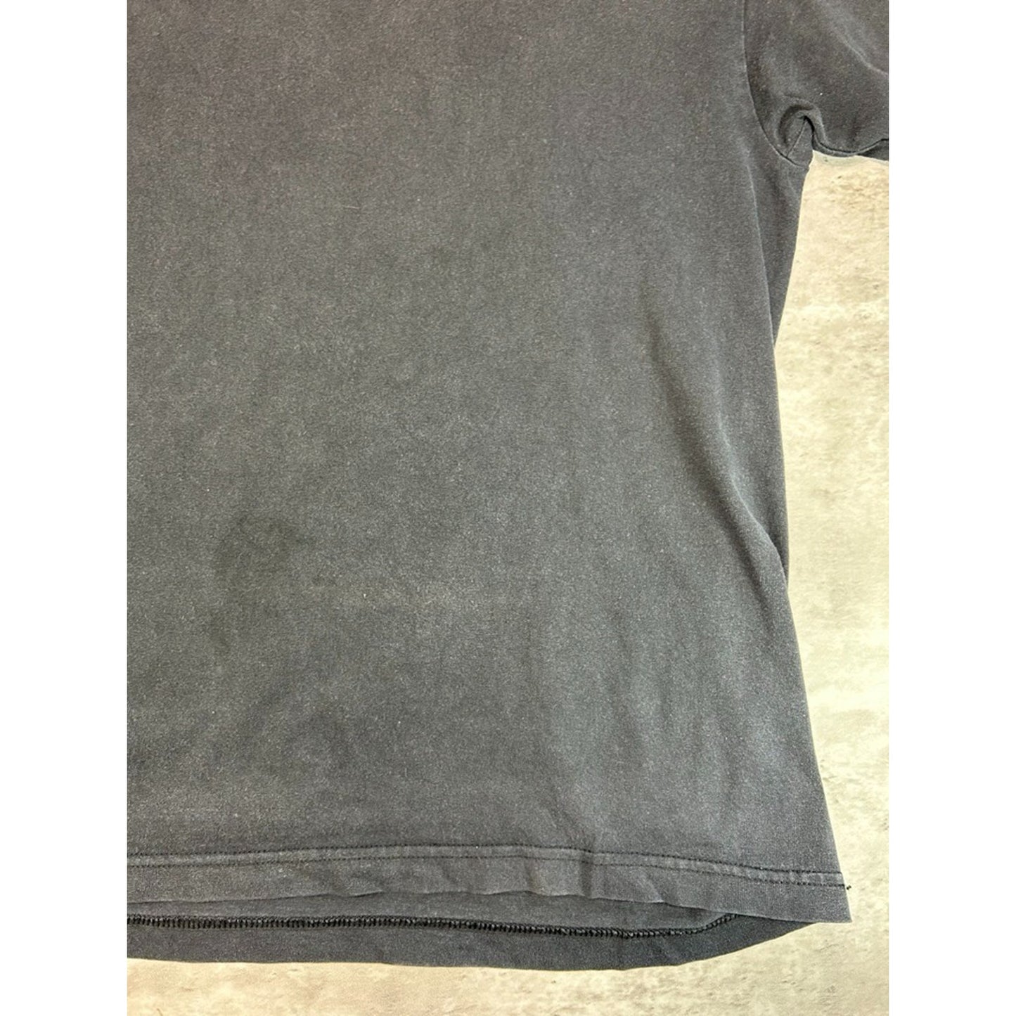 Vintage Y2K Etnies Skateboards Graphic Spellout T-Shirt Size XL Black