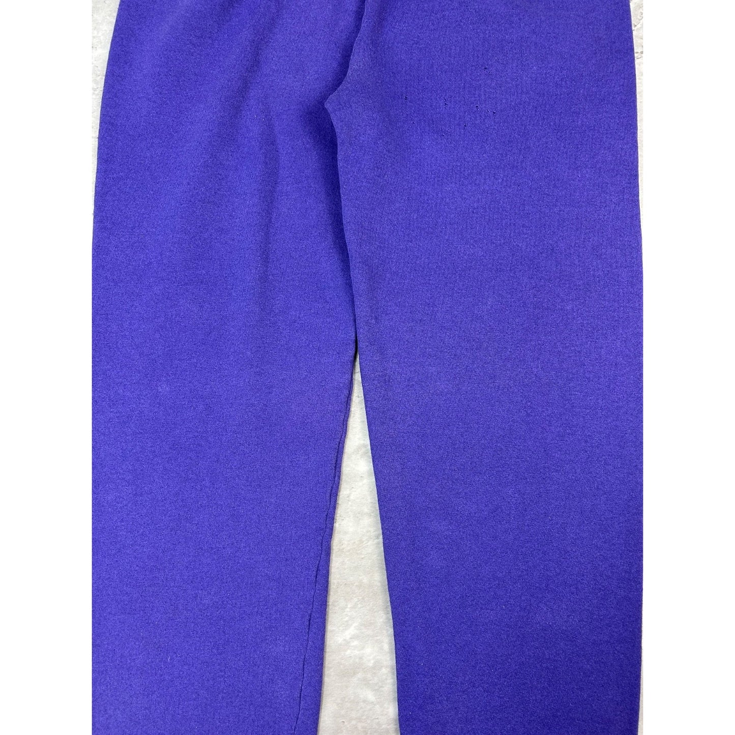 Vintage 90s Minnesota Vikings NFL Graphic Spellout Sweat Pants Size Large Purple