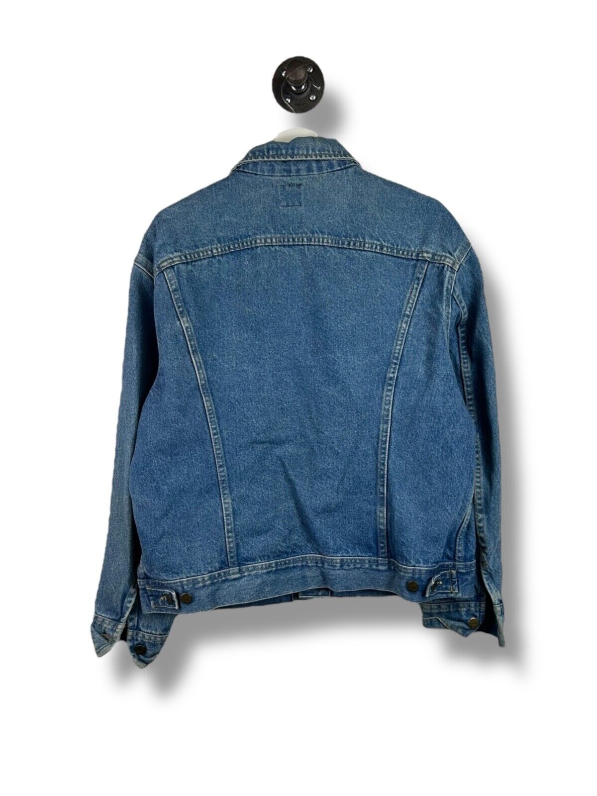 Vintage 90s Lee Medium Wash Denim Trucker Jacket Size 44 Medium