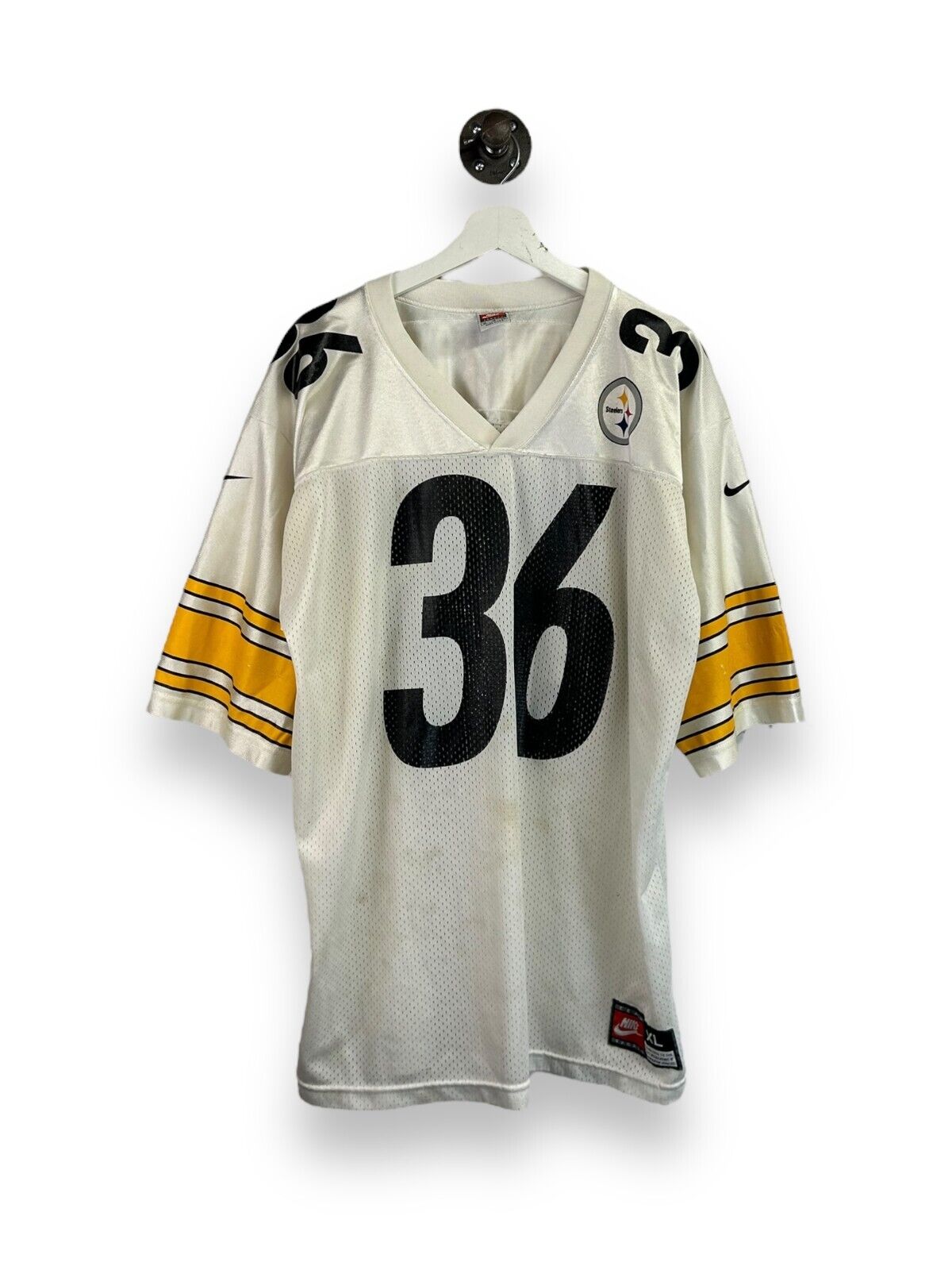 Vintage 90s Jerome Bettis #36 Pittsburgh Steelers NFL Nike Jersey Size XL