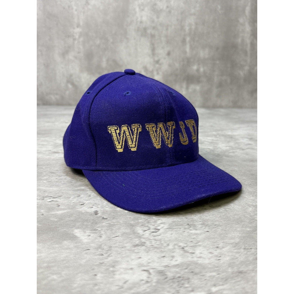 Vintage WWJD Snapback Hat OSFA