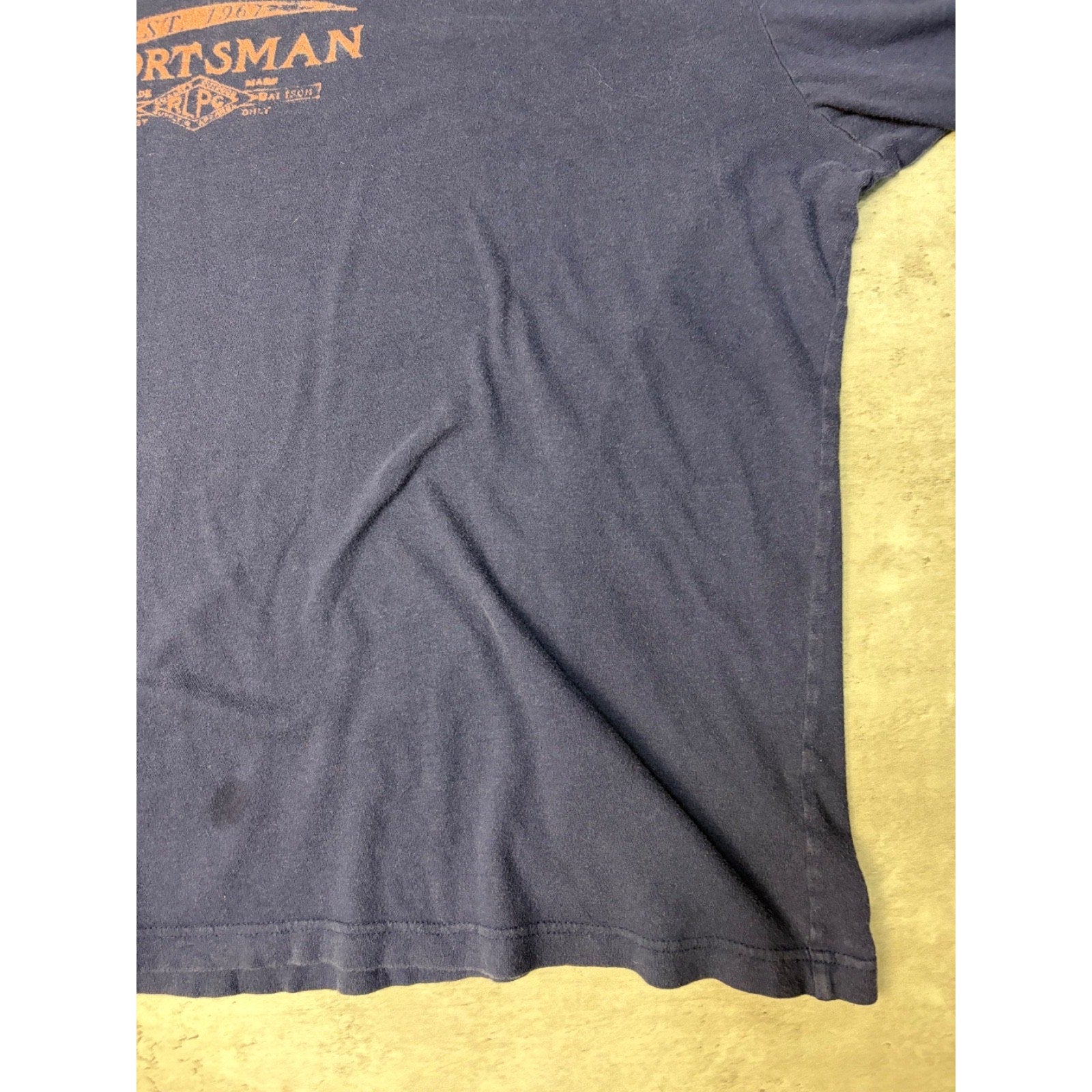 VTG 90s Polo Ralph Lauren Sportsman Script Spellout Long Sleeve T-Shirt Size 2XL