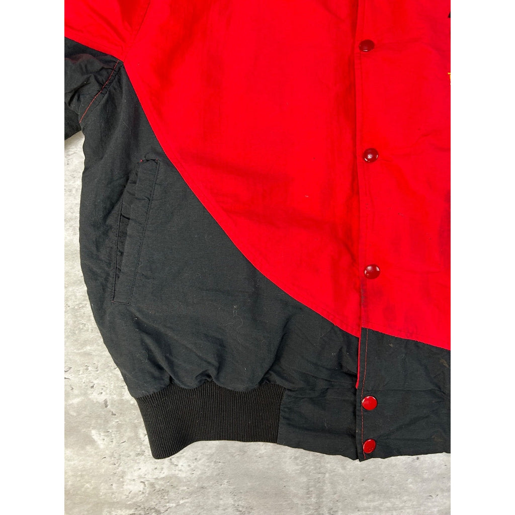Vintage 1995 Bill Elliot #94 McDonalds Racing Nascar Bomber Jacket Size XL