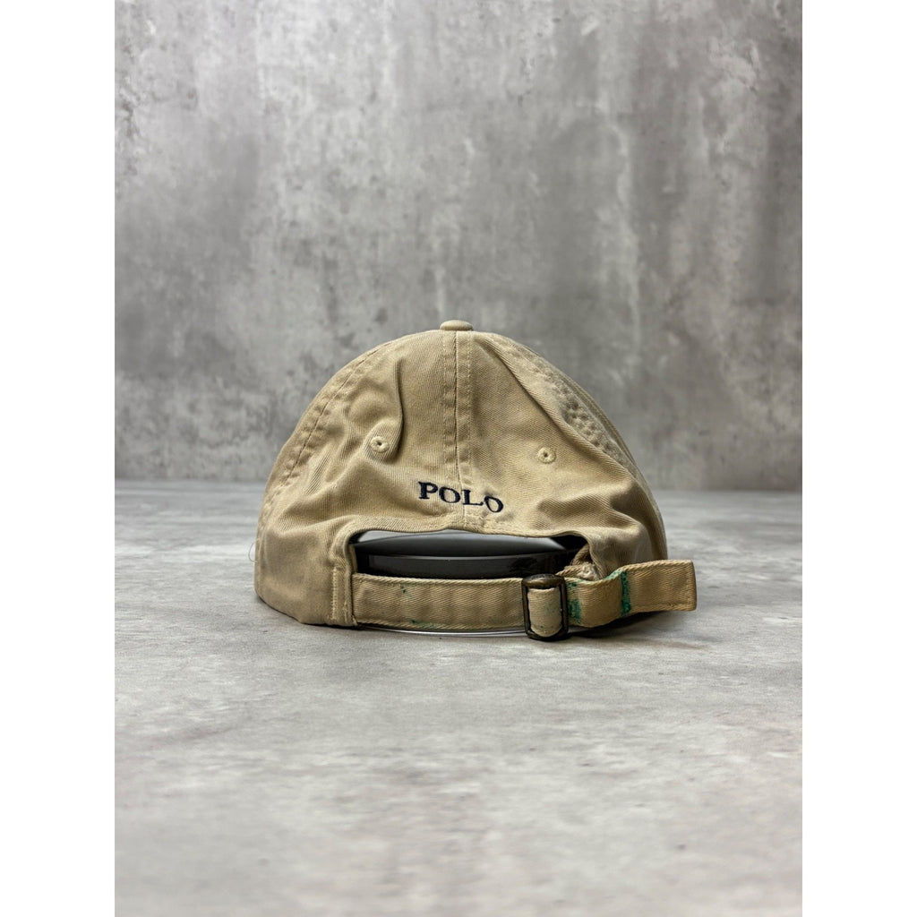 Vintage Polo Ralph Lauren Embroidered Pony Strapback Hat OSFA