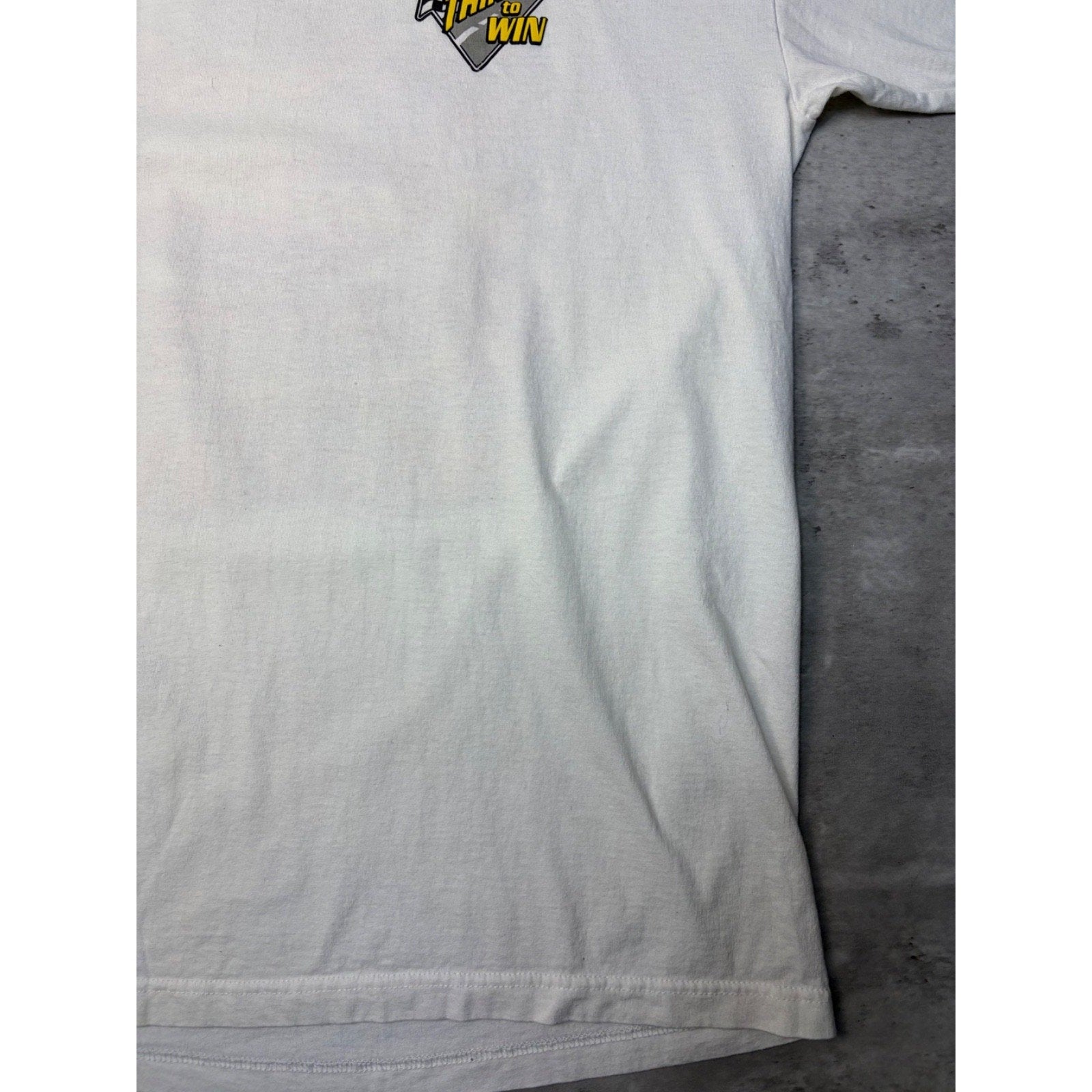 Vintage Dr Pepper Thirst To Win Nascar Graphic T-Shirt Size XL