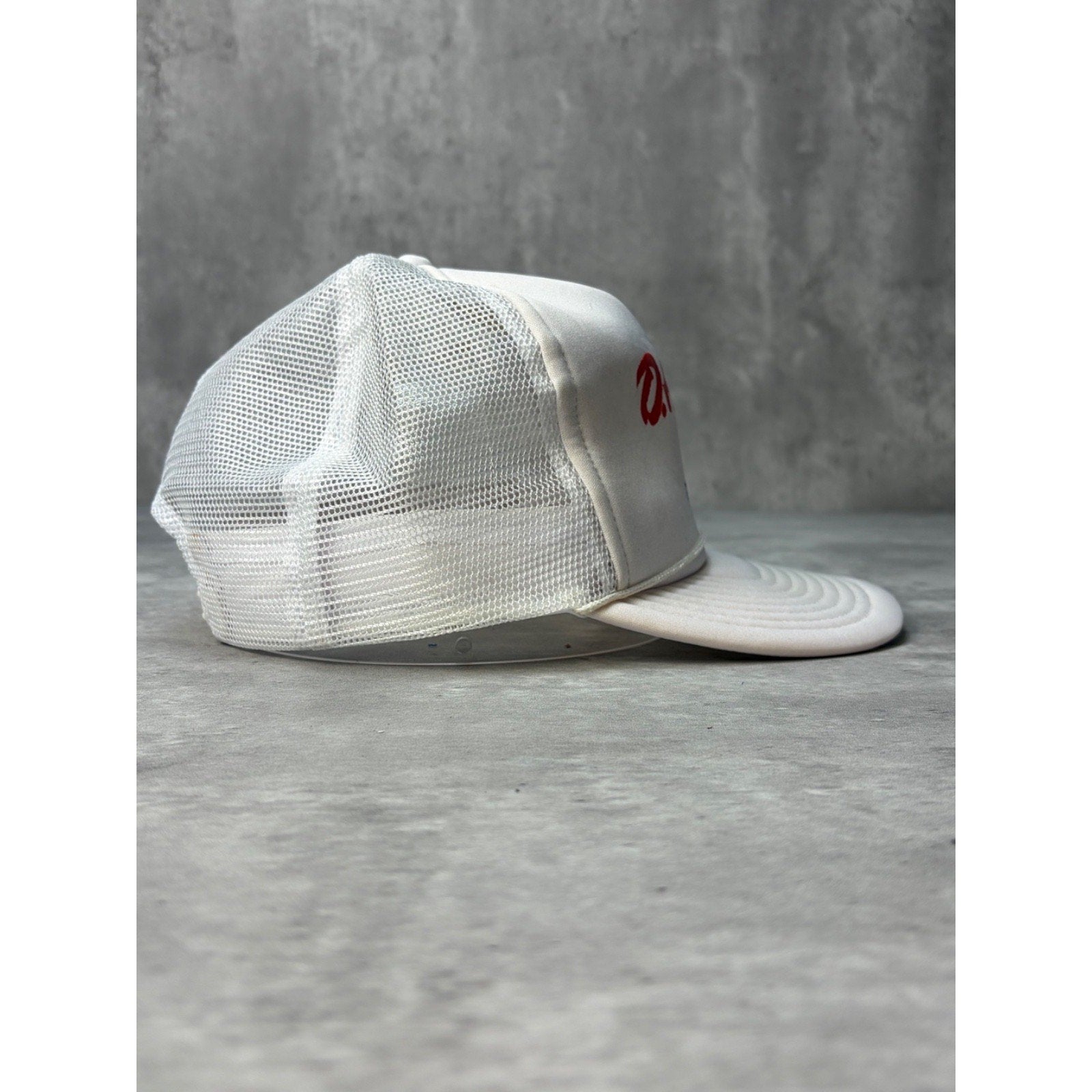 Vintage DARE To Keep Kids Off Drugs Graphic Trucker Snapback Hat OSFA