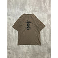 Vintage Stussy Crown Graphic Earth Tone Spellout T-Shirt Size LT
