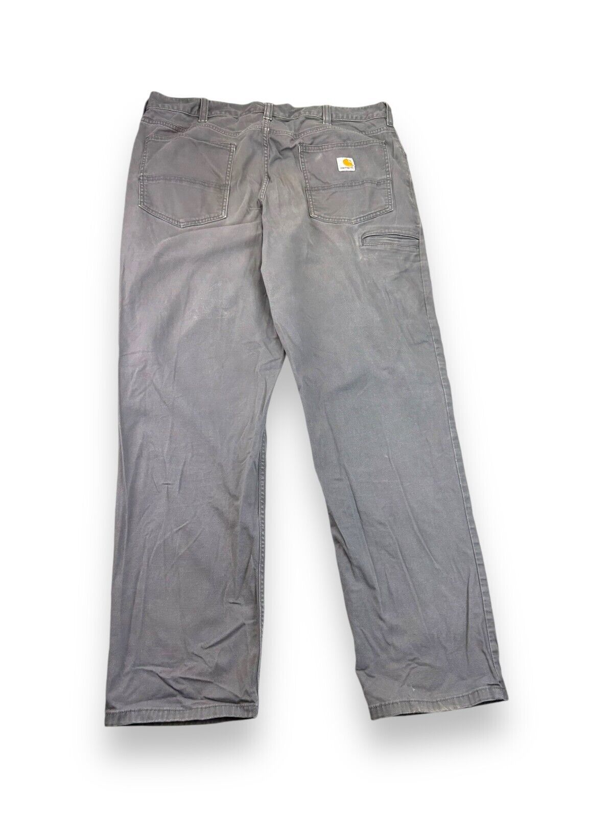 Carhartt Relaxed Fit Canvas Work Wear Five Pocket Pants Size 37W Gray