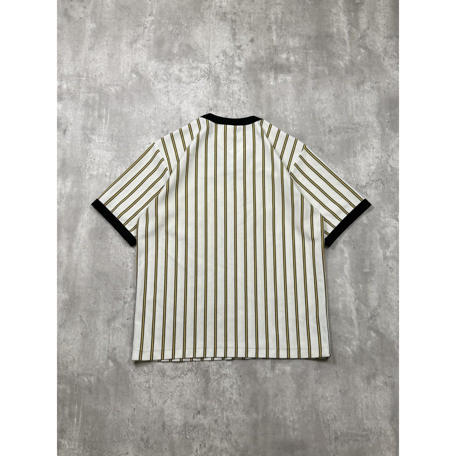Vintage 80s Pittsburgh Pirates MLB Pinstripe Pullover Baseball Jersey Size Large