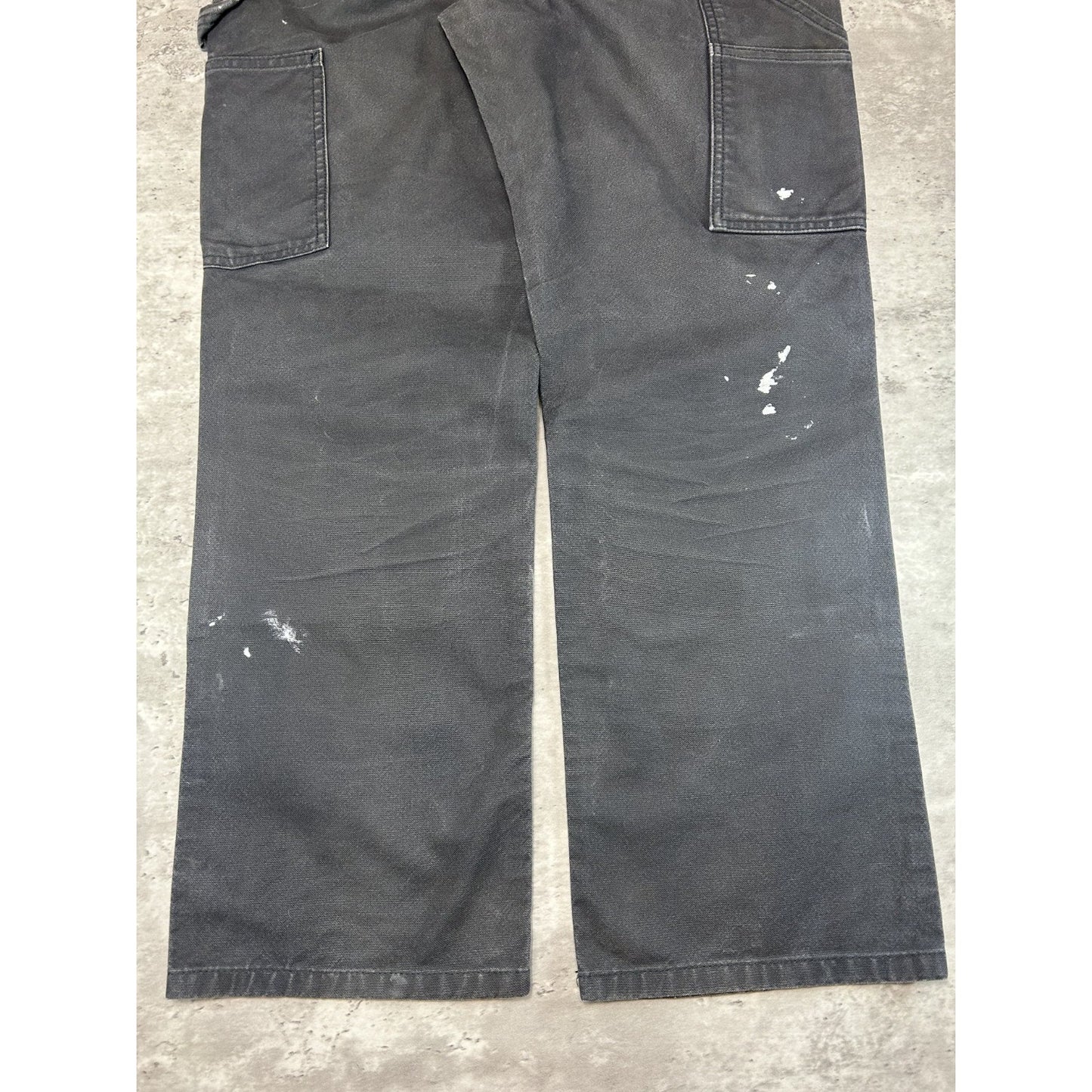 Carhartt Relaxed Fit Canvas Workwear Double Knee Carpenter Pants Size 33