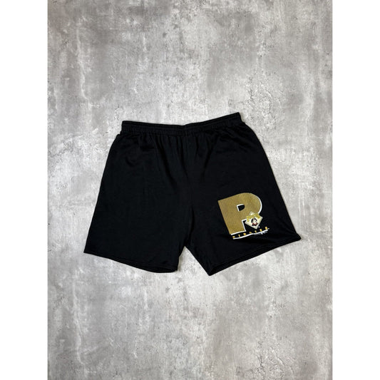 Vintage 1992 Pittsburgh Pirates MLB Graphic Spellout Sweat Shorts Size Large